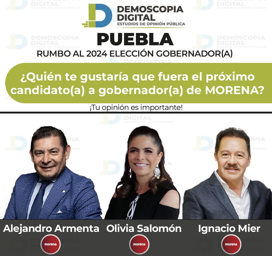 Rumbo al 2024 Candidato MORENA Puebla